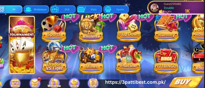 Variety of games in 3 Patti best